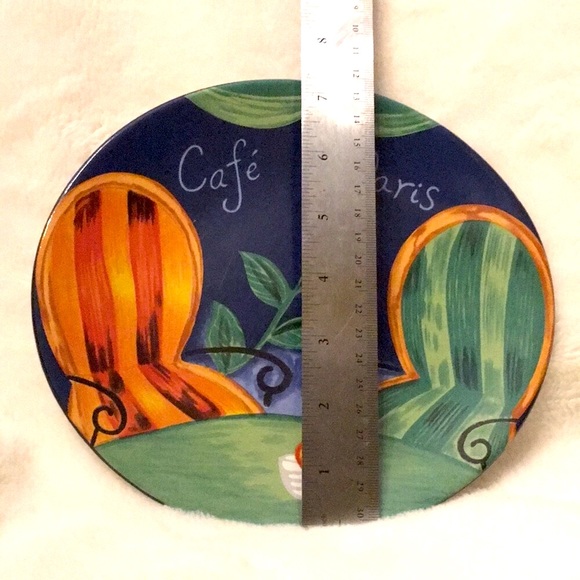 SANGO Cafe Paris (Bundle of 2) Salad Plate and Saucer - Vintage 1994 - Picture 8 of 15